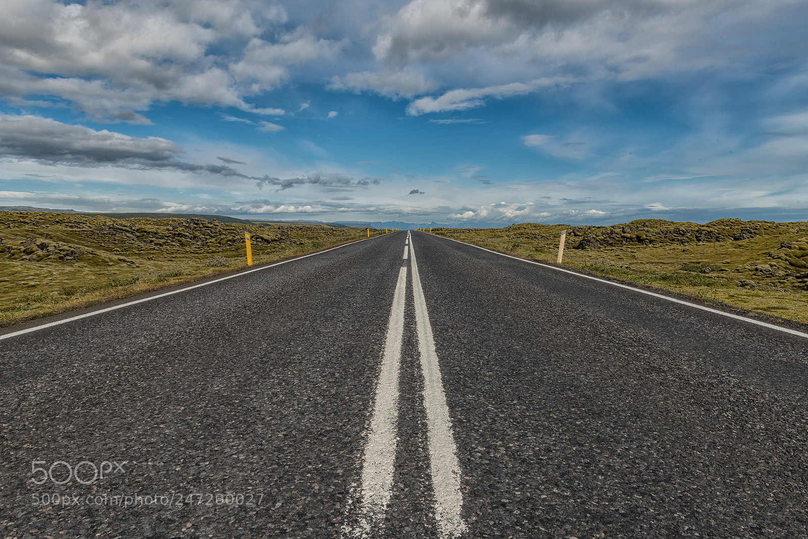 Nikon D810 sample photo. Iceland road photography