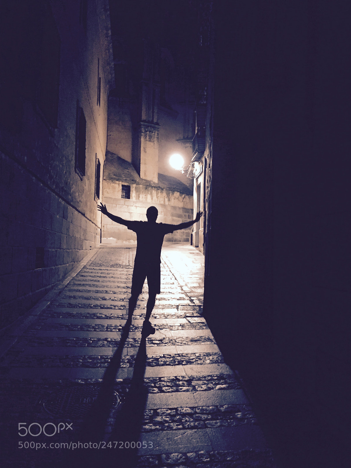 Apple iPhone 6 sample photo. Noche en segovia photography