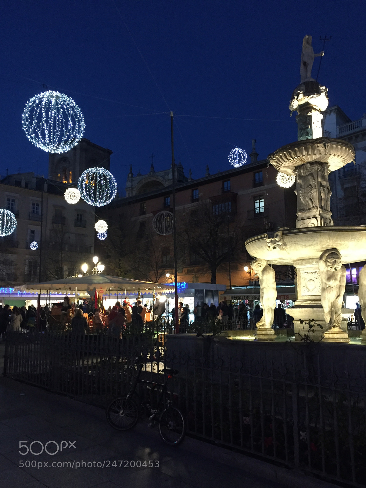 Apple iPhone 6 sample photo. Plaza bib-rambla (granada) photography