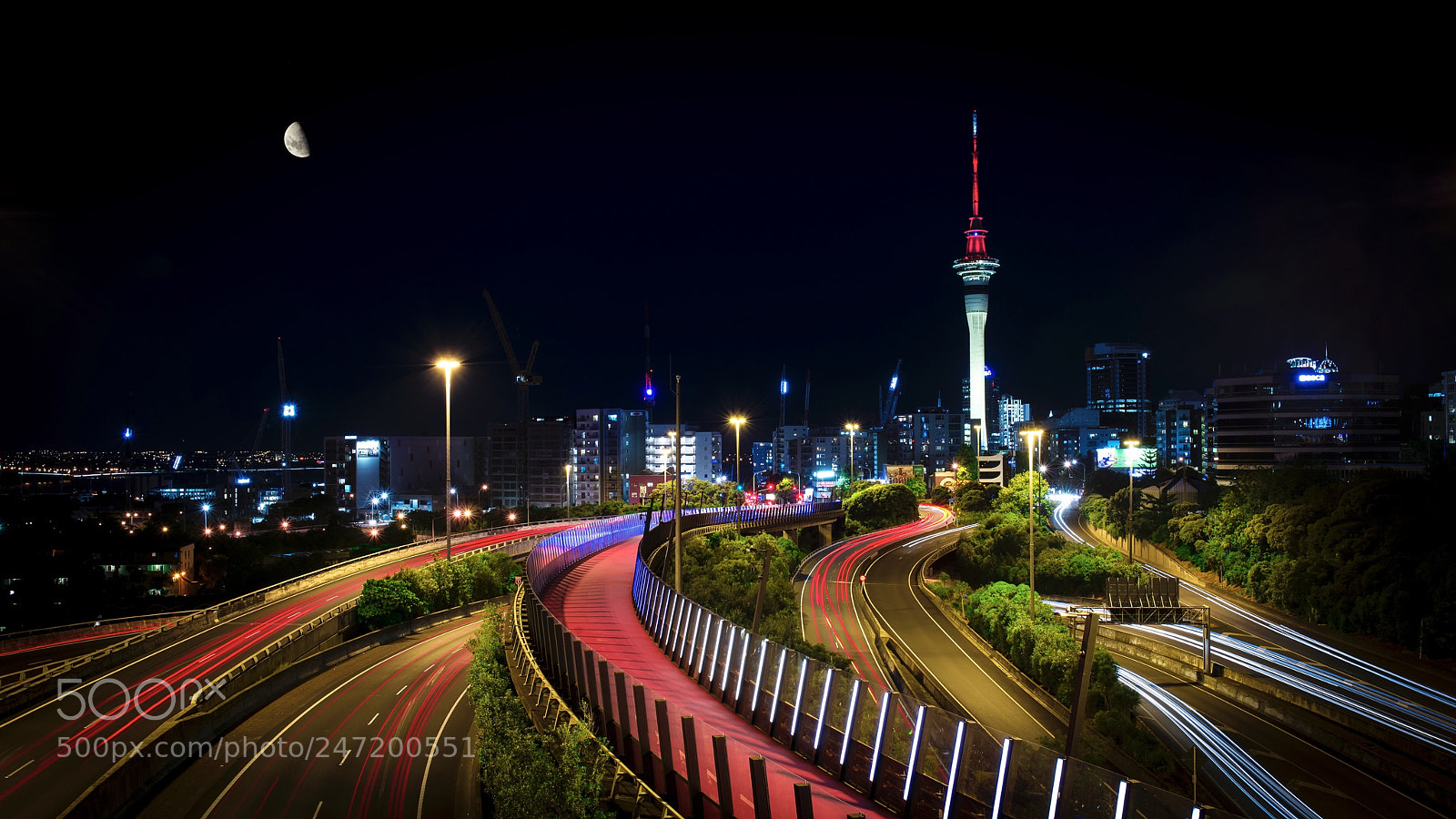 Nikon D800 sample photo. Cbd night photography