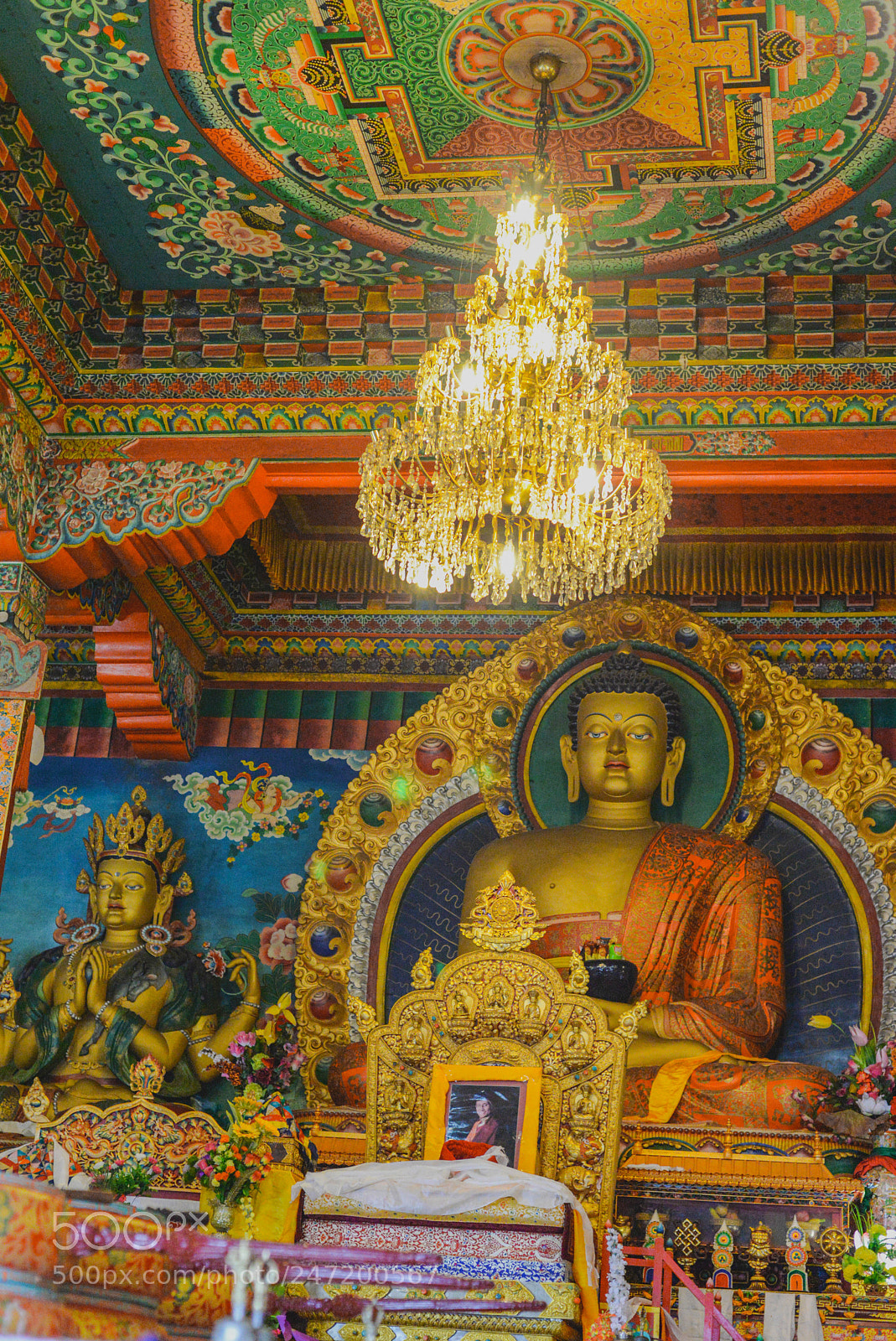 Nikon D610 sample photo. Inside a monastery near photography