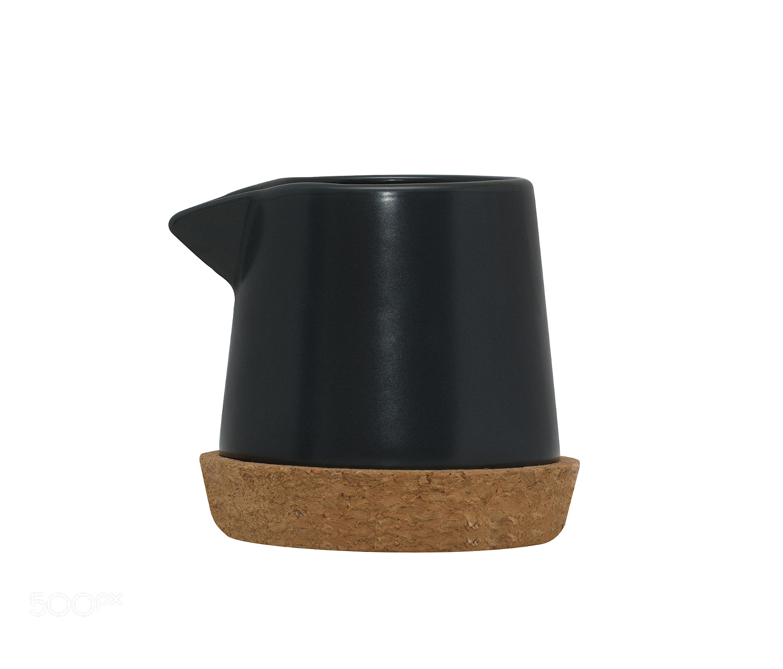Nikon D7100 sample photo. Black modern milk bowl photography