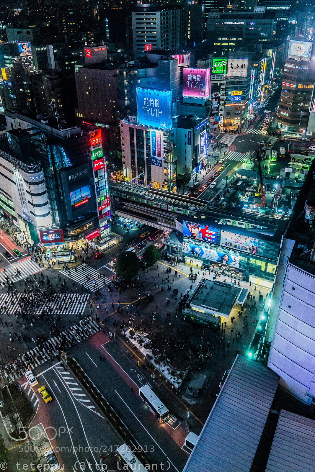 Sony a7R III sample photo. Sibuya crossing photography