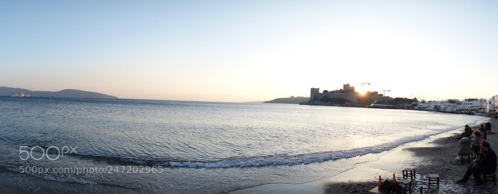 Sony Cyber-shot DSC-RX100 sample photo. Sunset above castle photography