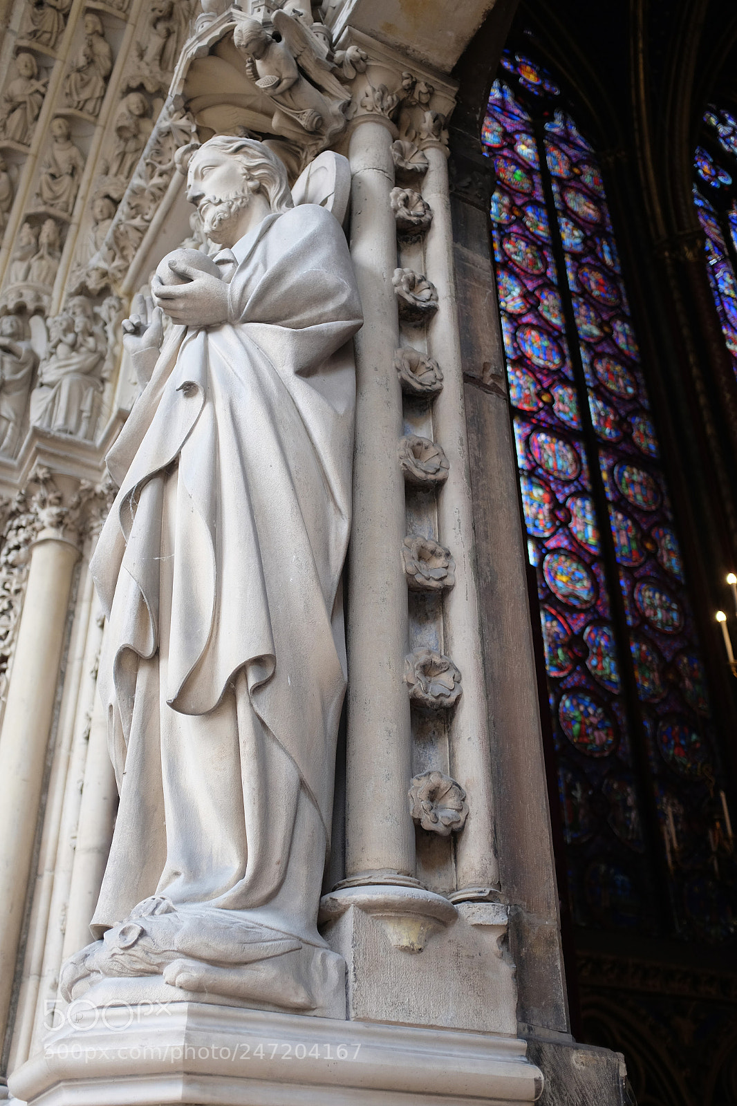 Fujifilm X100T sample photo. Sainte chapelle photography