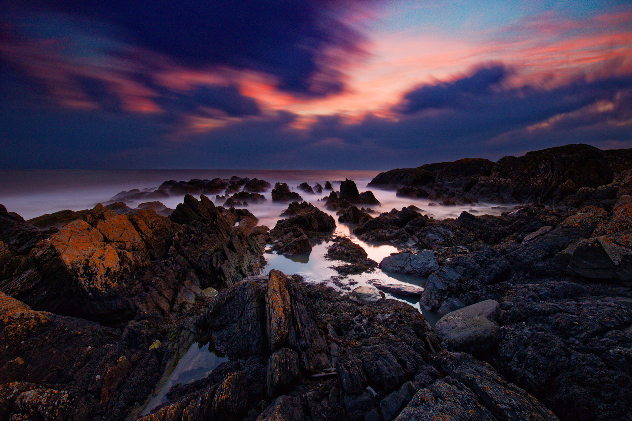 Canon EF 16-35mm F4L IS USM sample photo. Clogherhead, louth, ireland photography