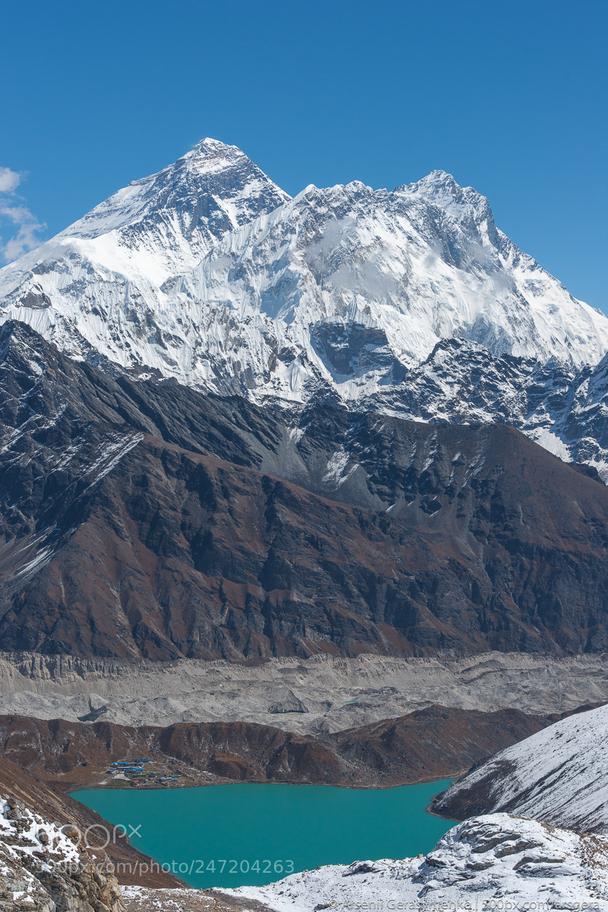 Sony Alpha DSLR-A900 sample photo. Everest, lhotse and gokyo photography