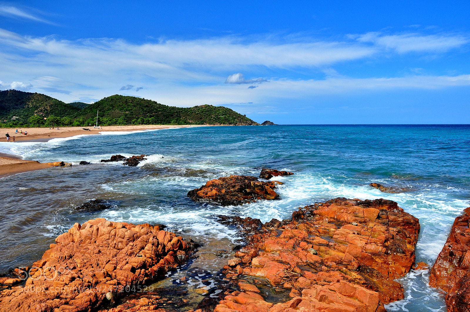 Nikon D90 sample photo. Corsica olmuccio beach photography