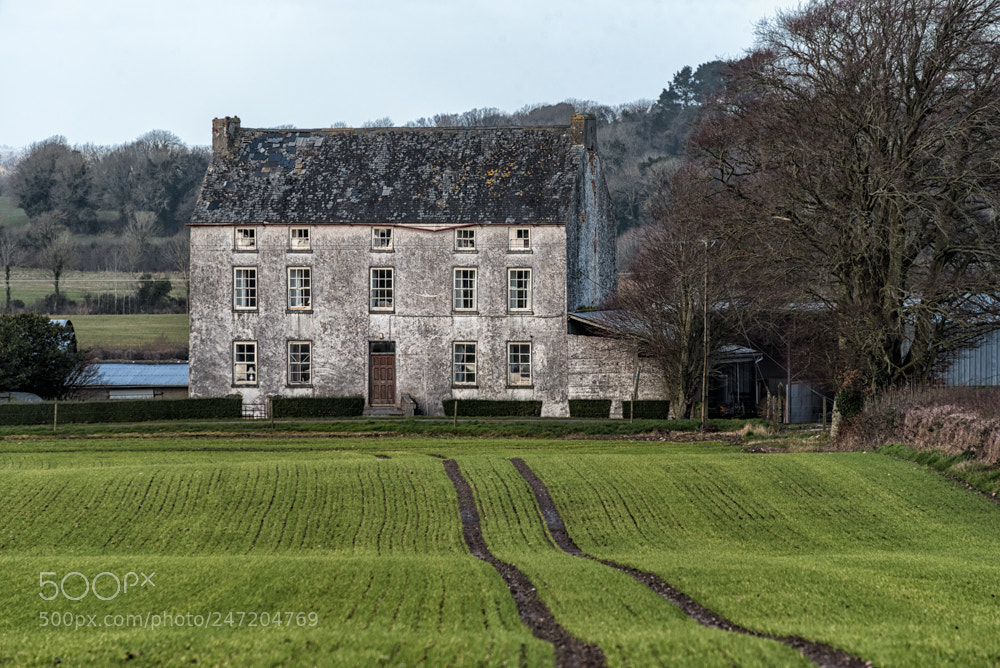 Nikon D750 sample photo. An irish farm house photography