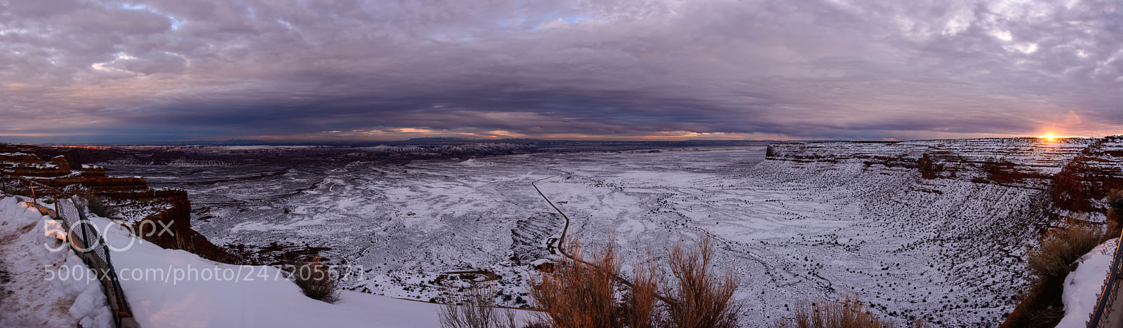 Nikon D5200 sample photo. Winter sunset on the photography