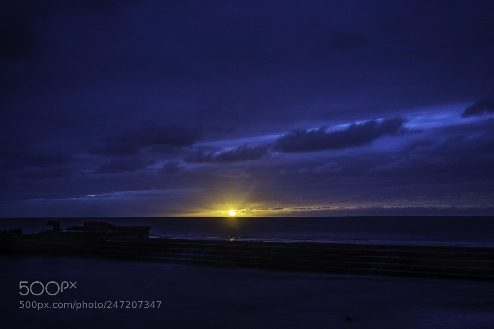 Nikon D7200 sample photo. Atardecer en azul photography