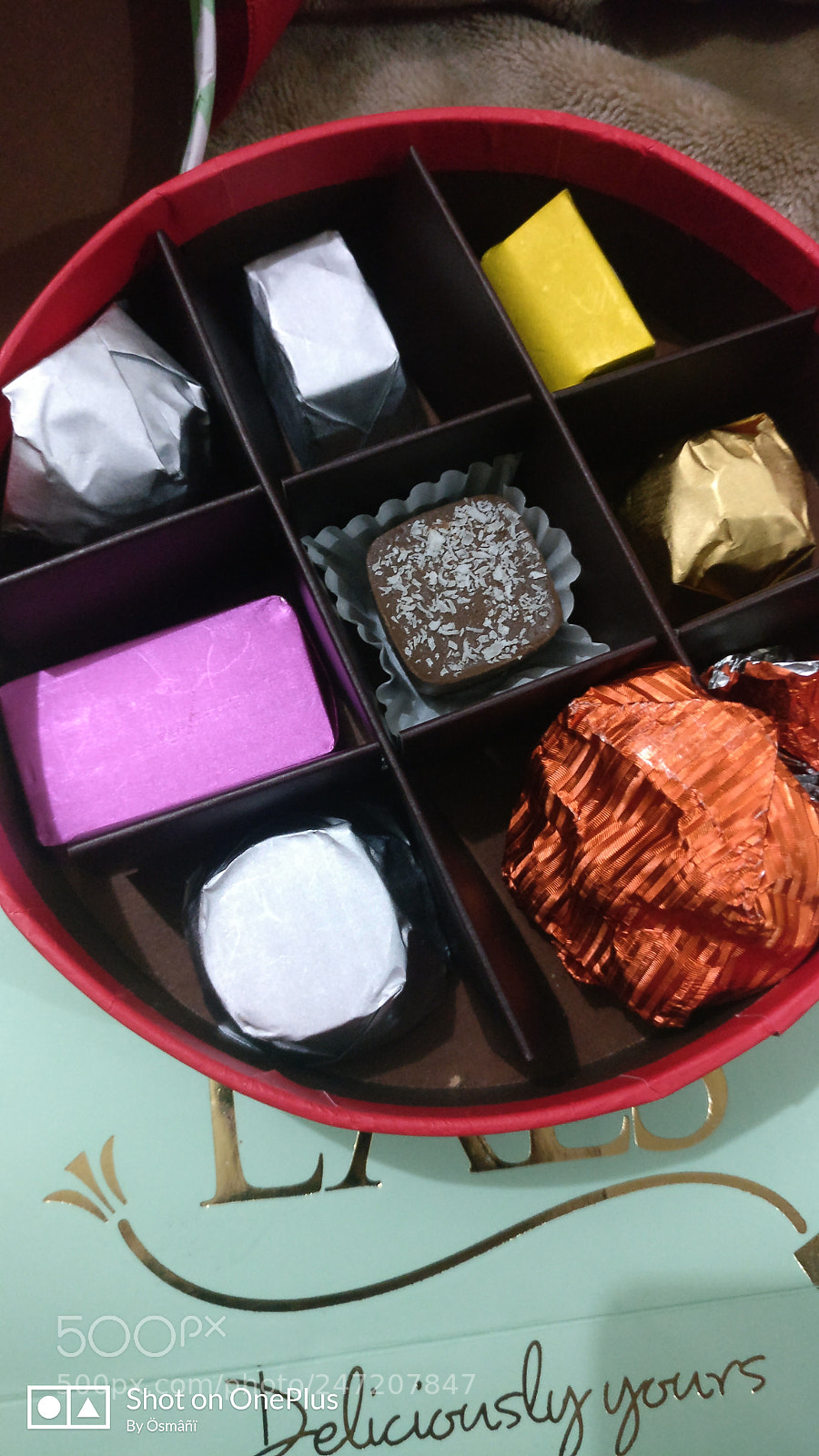 OnePlus A3000 sample photo. Chocolates photography