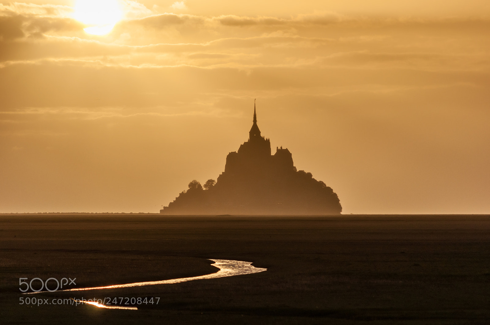 Nikon D90 sample photo. Mystic mont-saint-michel iii photography