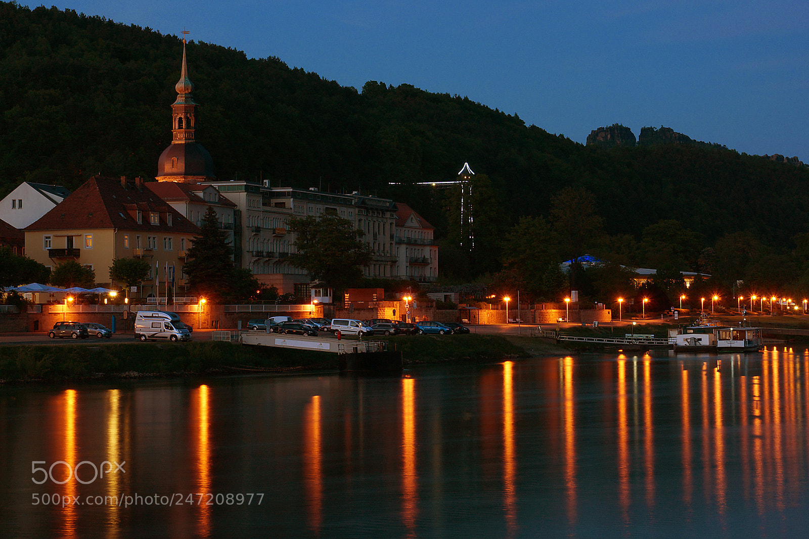 Sony SLT-A77 sample photo. Bad schandau nacht photography