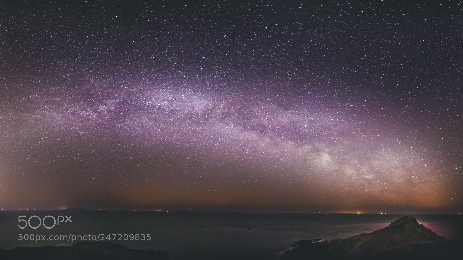 Nikon D610 sample photo. Guernsey dark sky photography