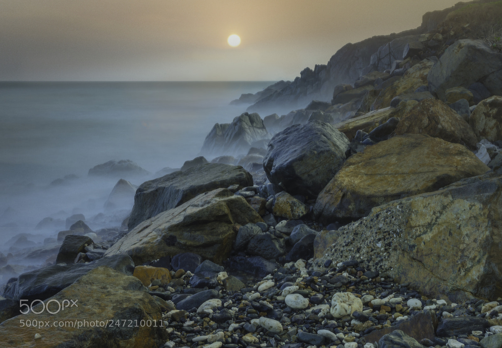 Sony a7 sample photo. Rocky shore photography