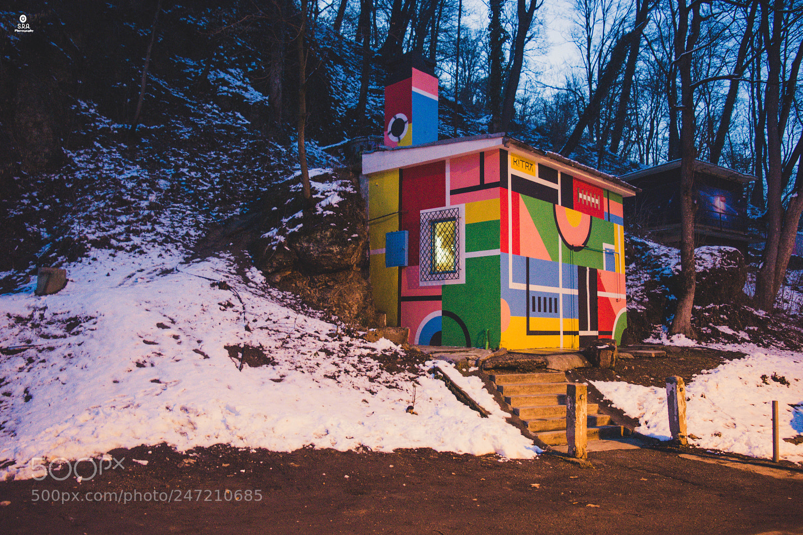 Nikon D5200 sample photo. Colors in the snow photography