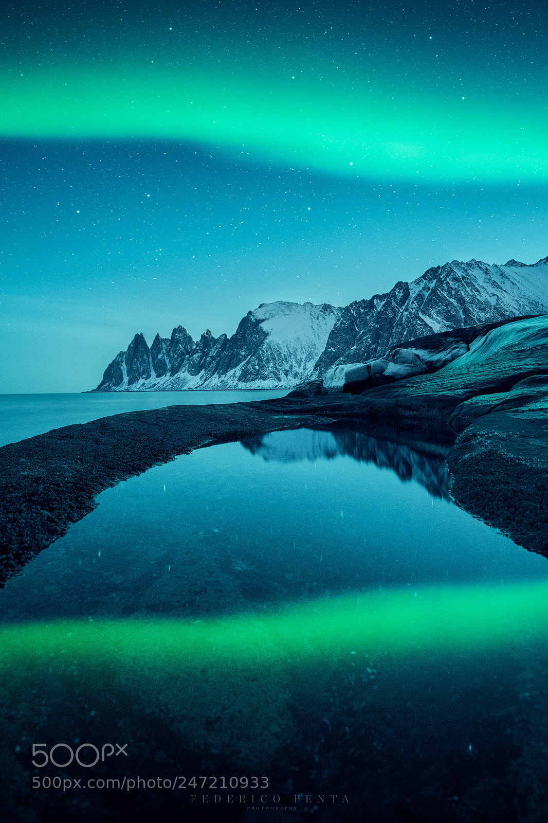 Nikon D850 sample photo. Moonrise in senja photography