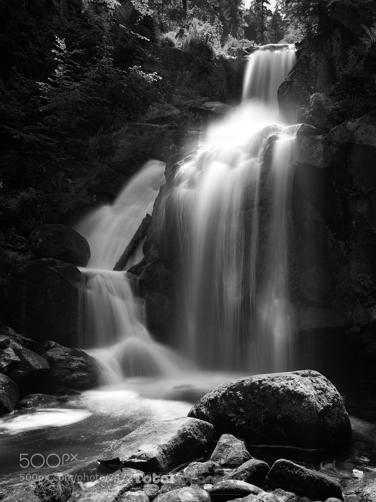 Nikon D800 sample photo. Waterfall (silver version) photography