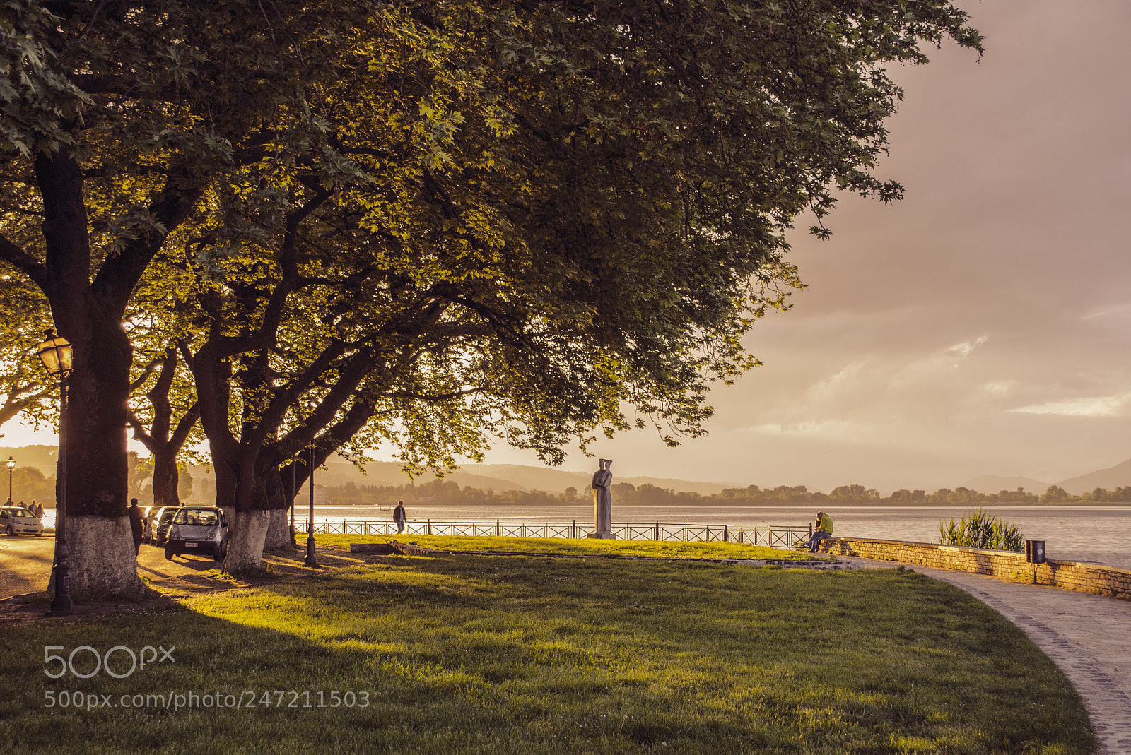 Nikon D5100 sample photo. Ioannina lake photography