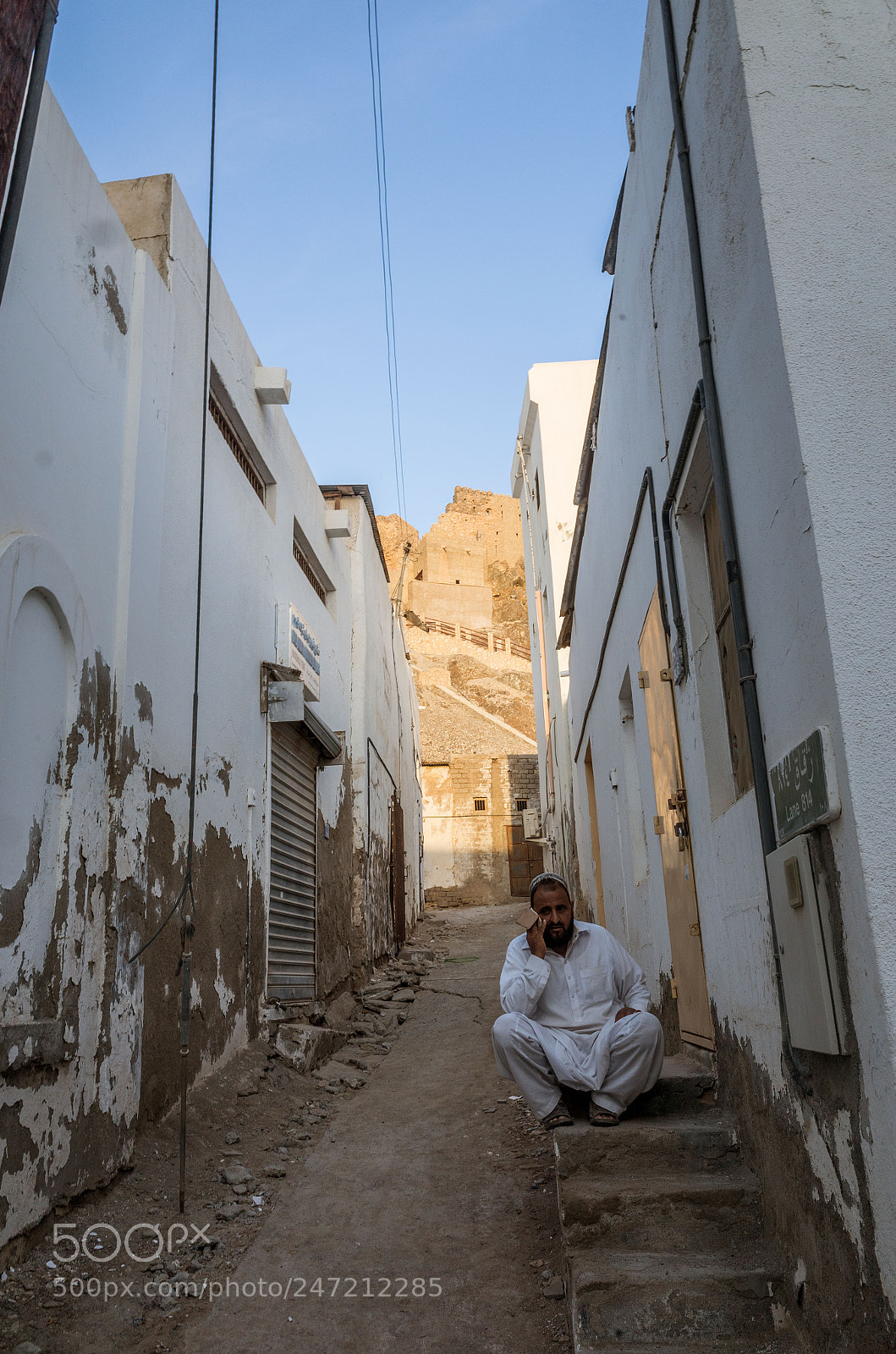 Ricoh GR sample photo. Man in muscat photography