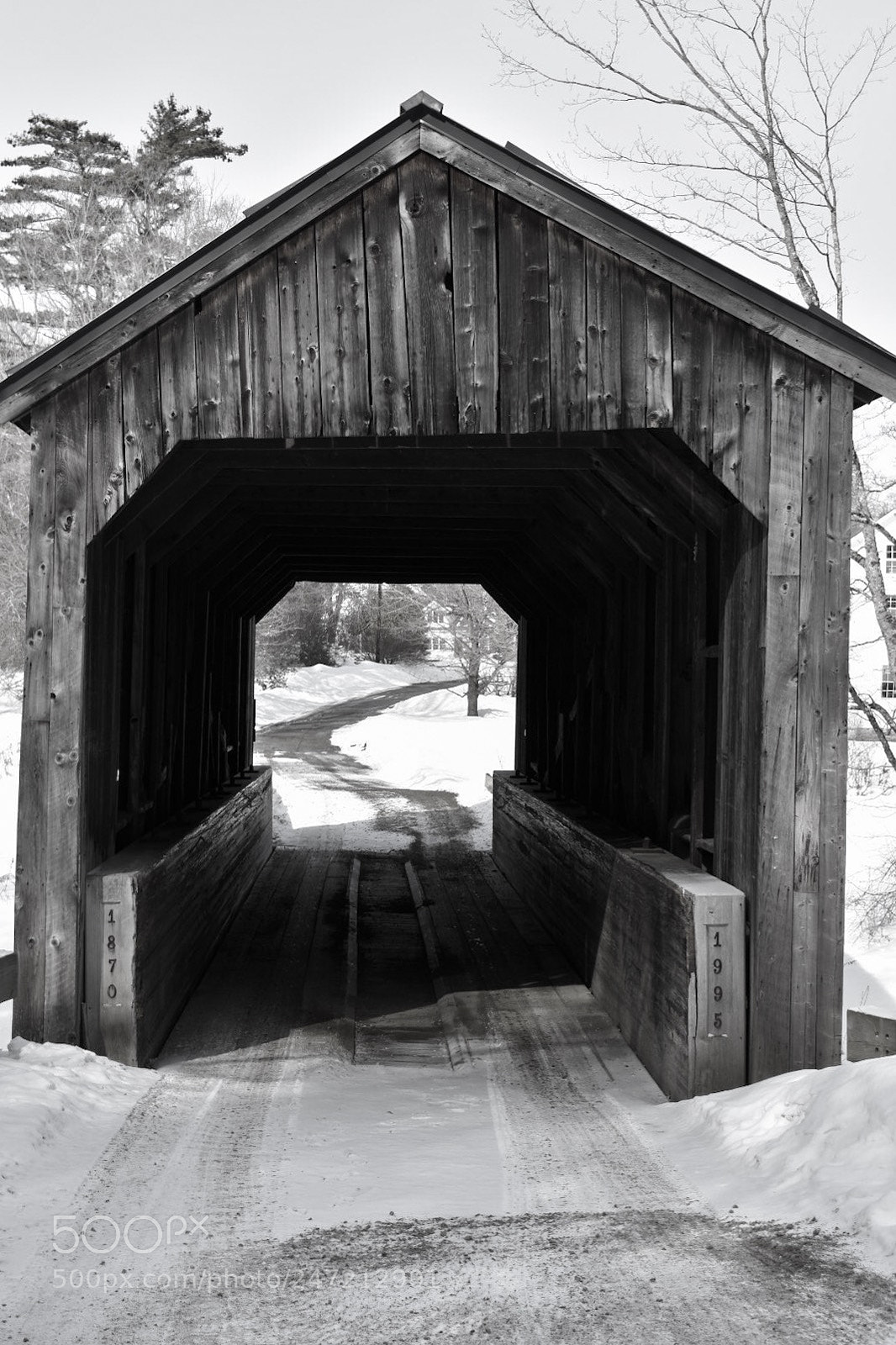 Nikon D3400 sample photo. Covered bridge photography