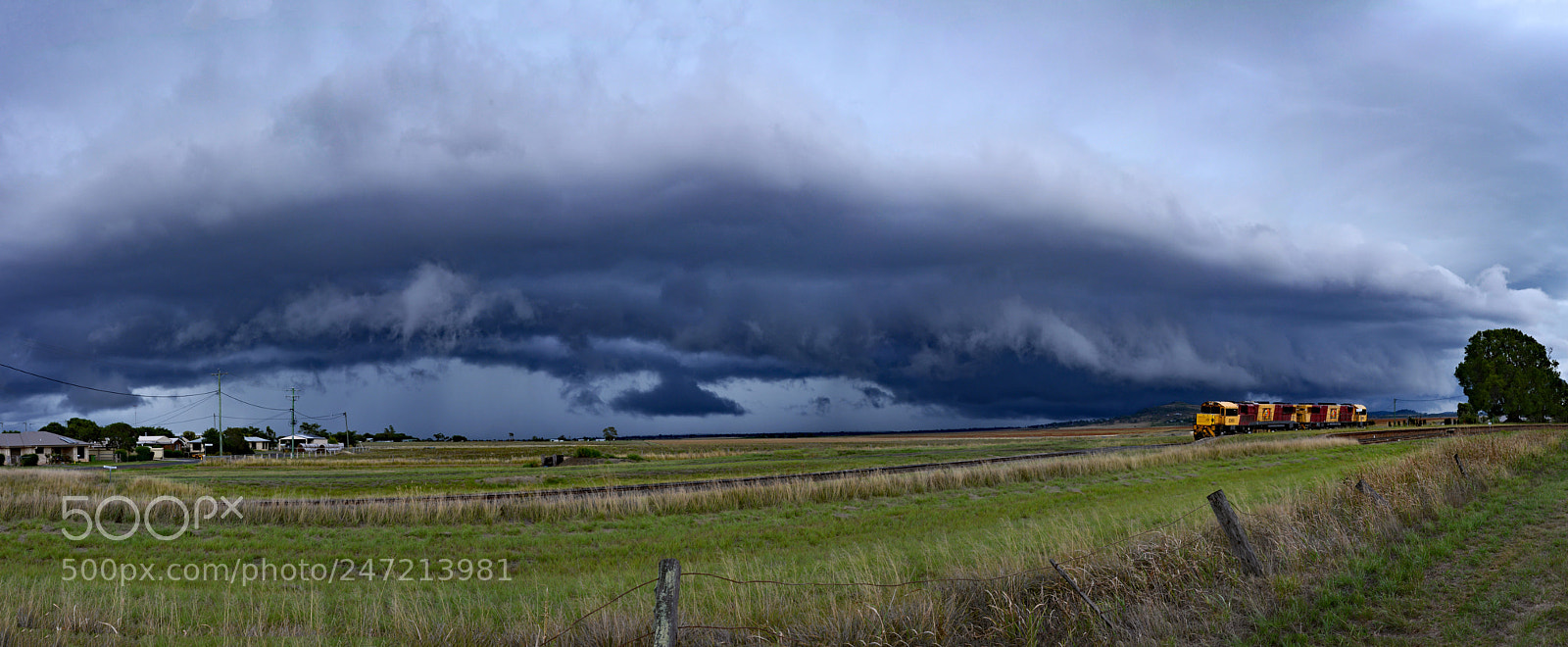 Nikon D5200 sample photo. Wyreema storm 24/2/18 photography