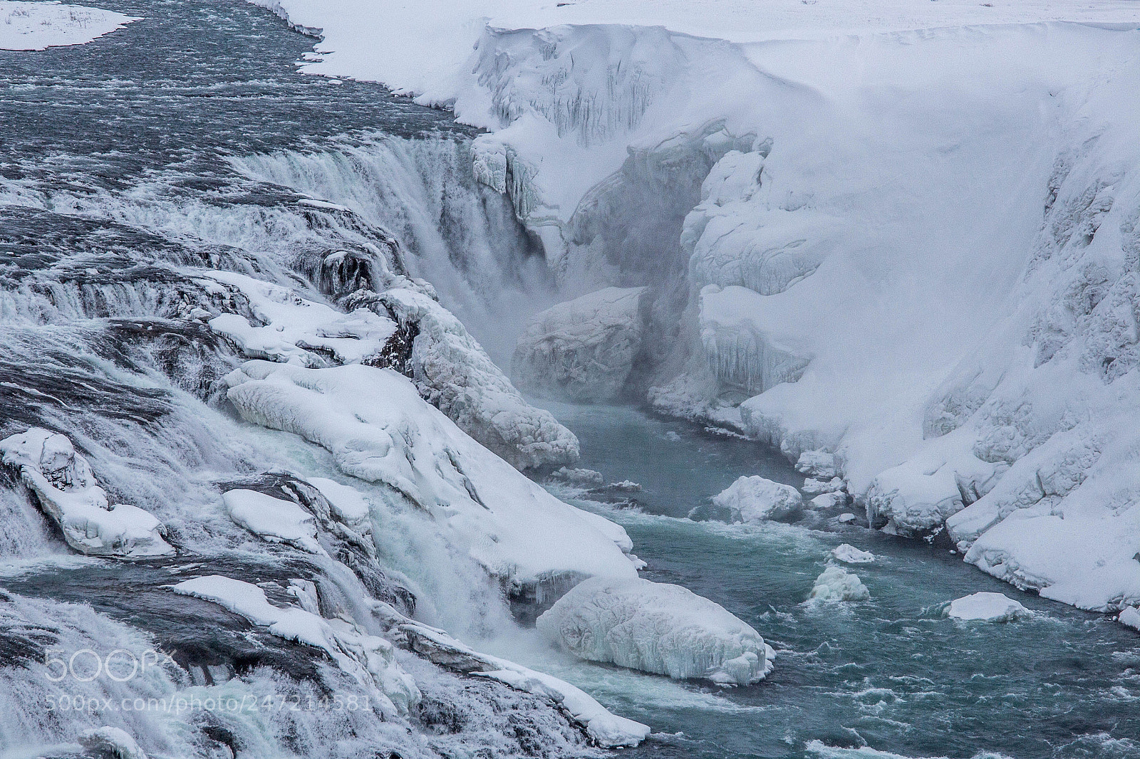 Canon EOS 700D (EOS Rebel T5i / EOS Kiss X7i) sample photo. Gullfoss waterfall photography