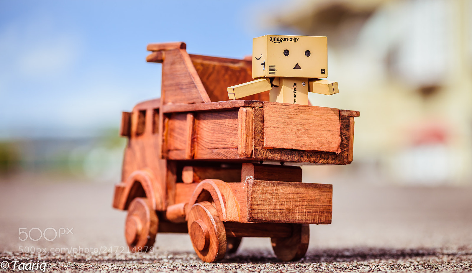 Nikon D610 sample photo. Danbo on truck photography