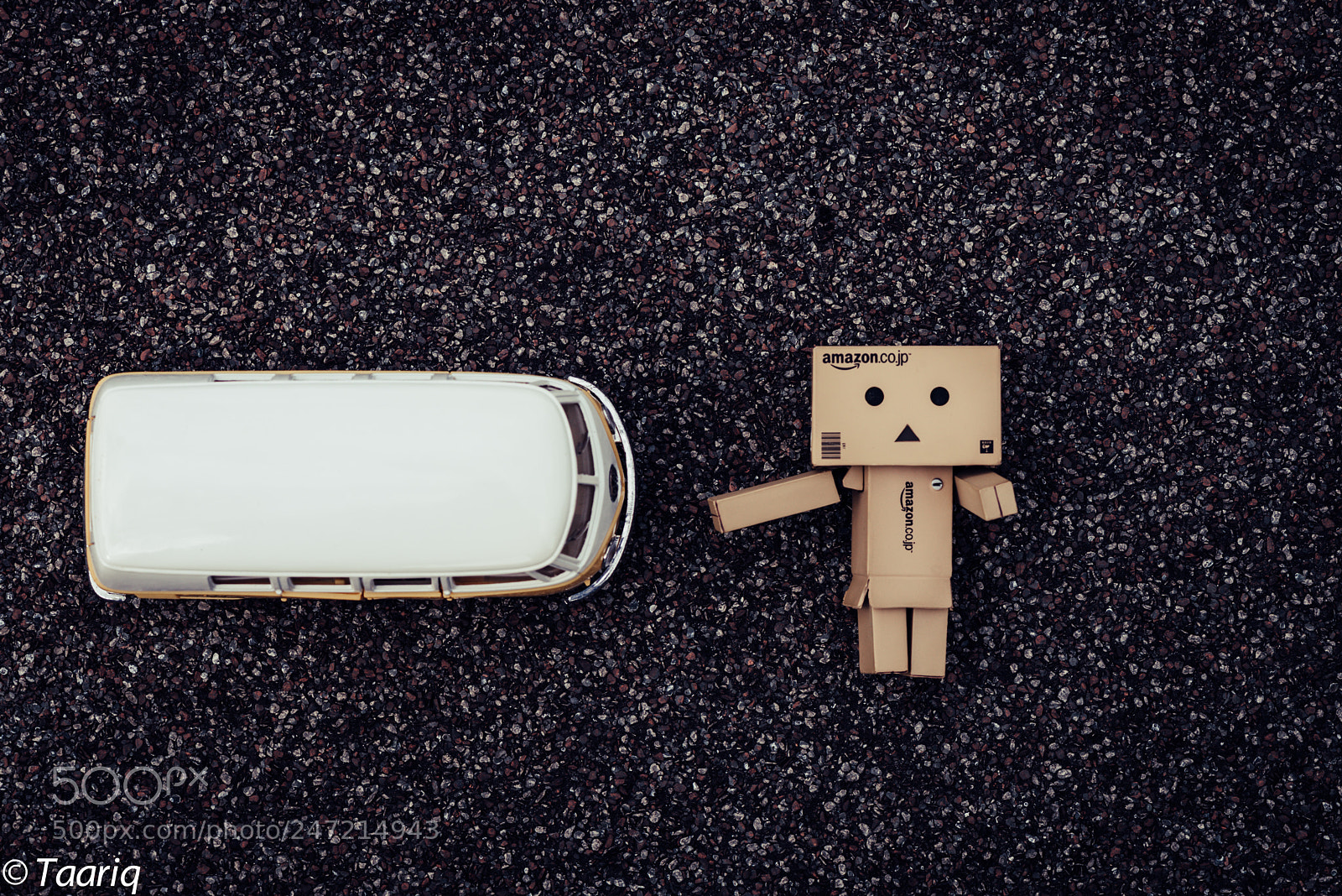 Nikon D610 sample photo. Danbo and volkswagen van#2 photography