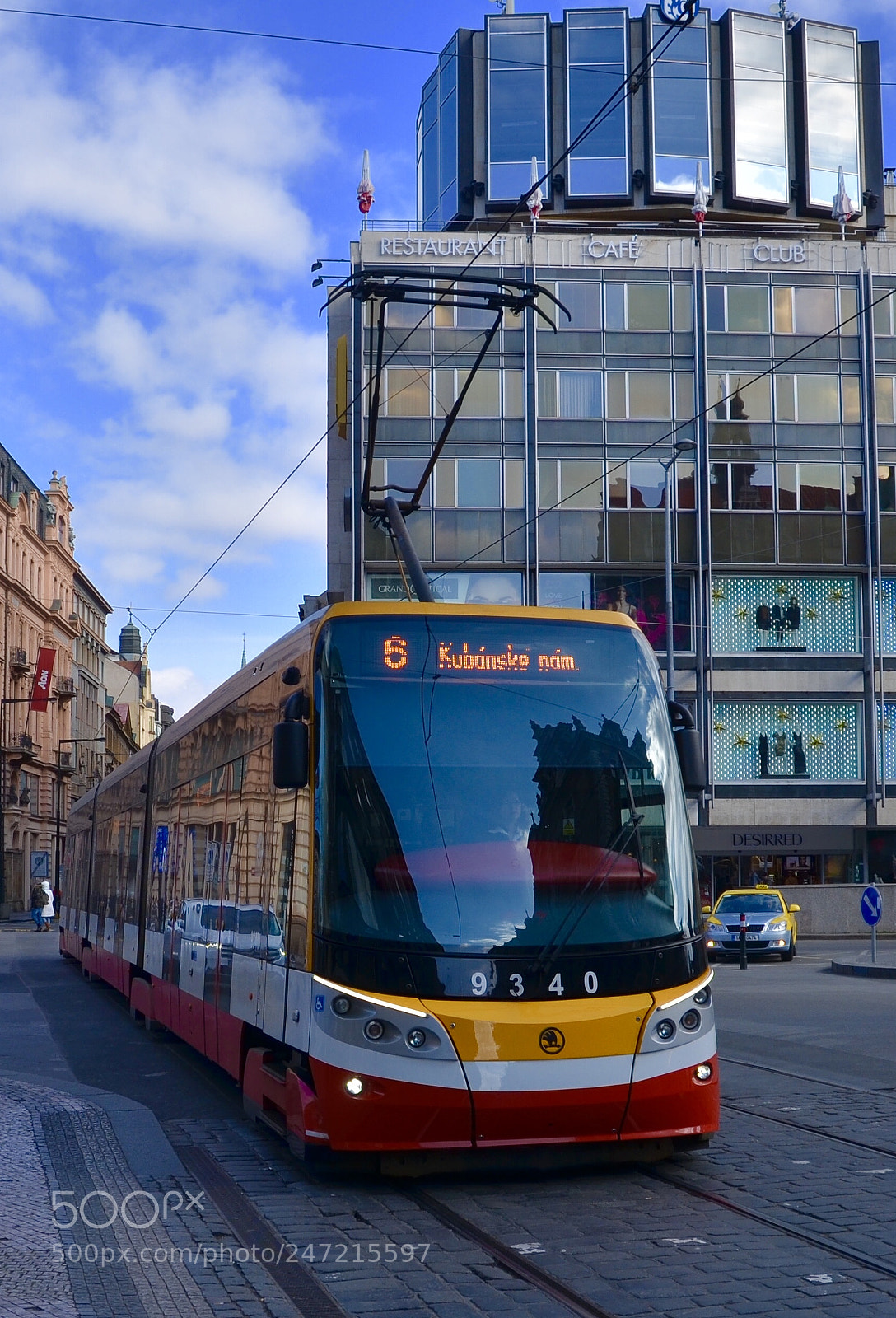 Nikon D5100 sample photo. Tram 15t cross wenceslav photography