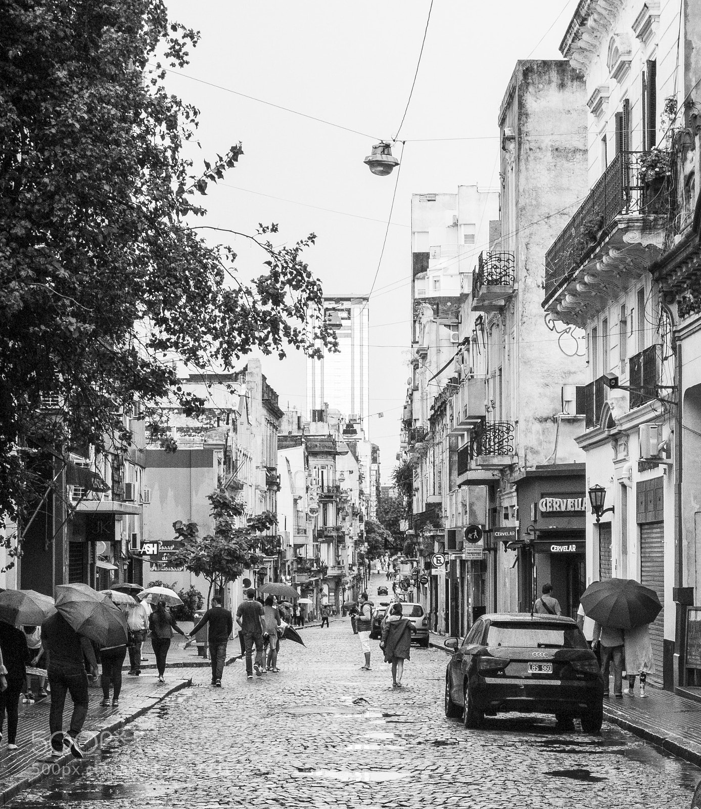 Fujifilm X10 sample photo. A rainy afternoon in photography