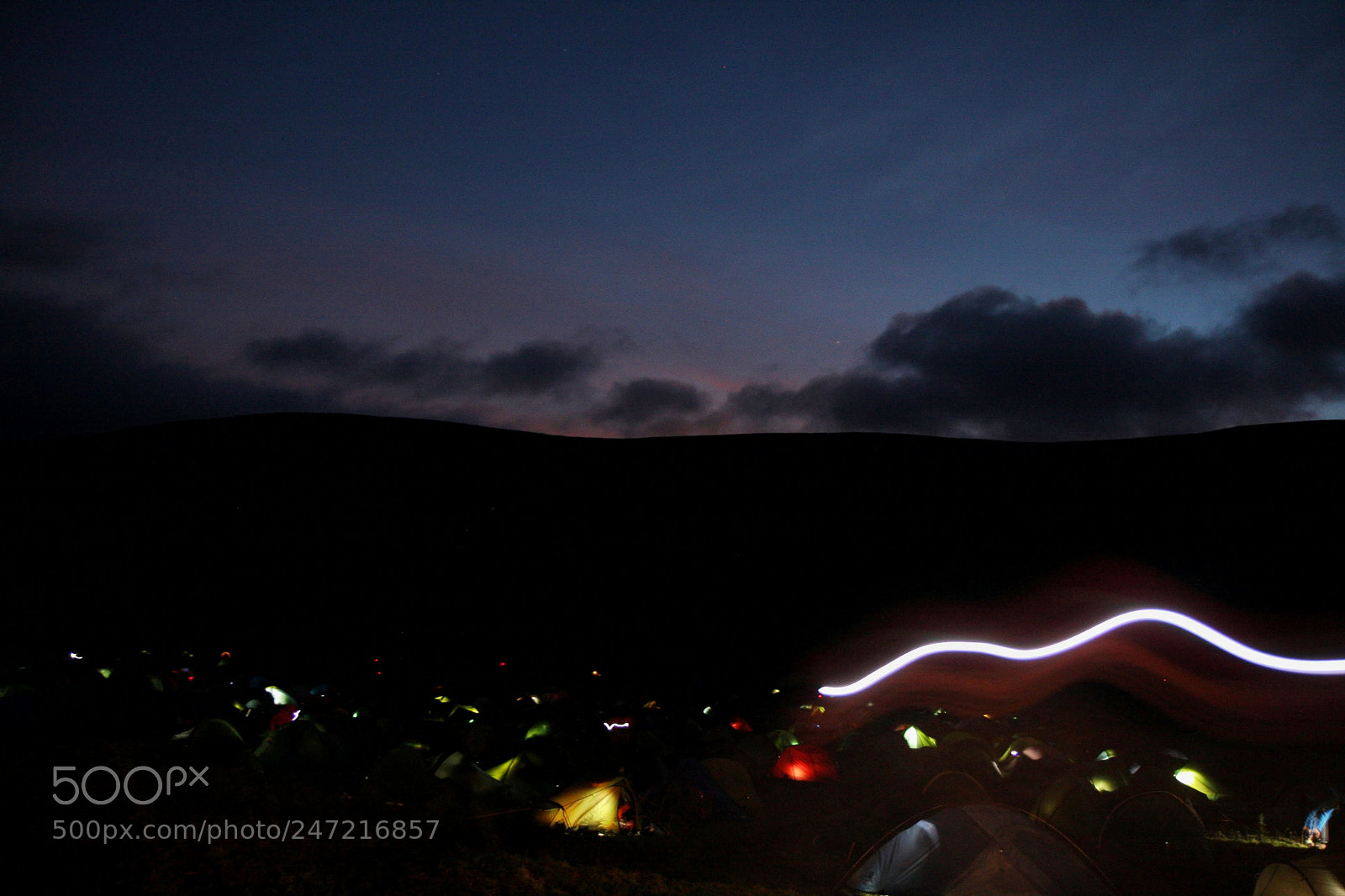 Canon EOS 40D sample photo. Campsite at night photography