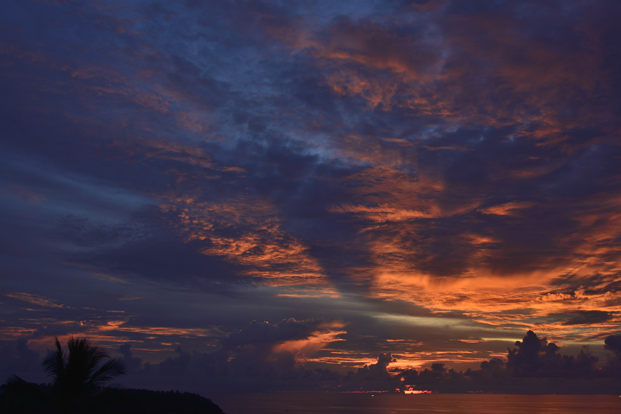 Nikon D610 sample photo. Sunset at karon photography
