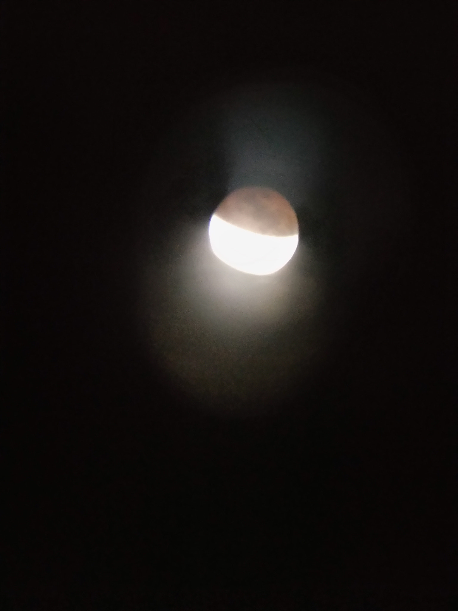 LeMobile Le X526 sample photo. Lunar eclipse photography