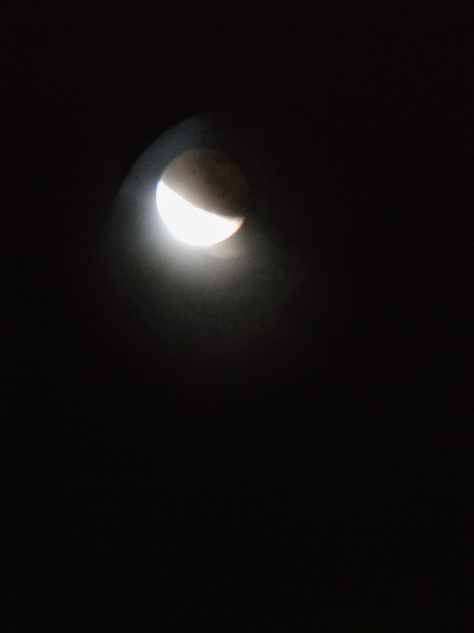LeMobile Le X526 sample photo. Lunar eclipse photography