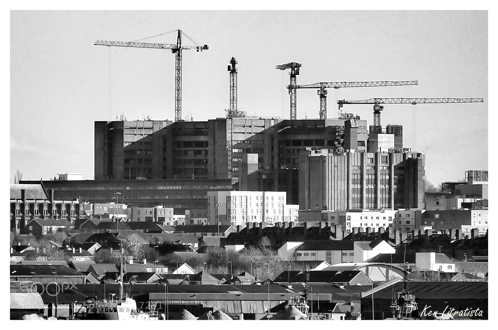 Panasonic DMC-FZ72 sample photo. Building construction photography