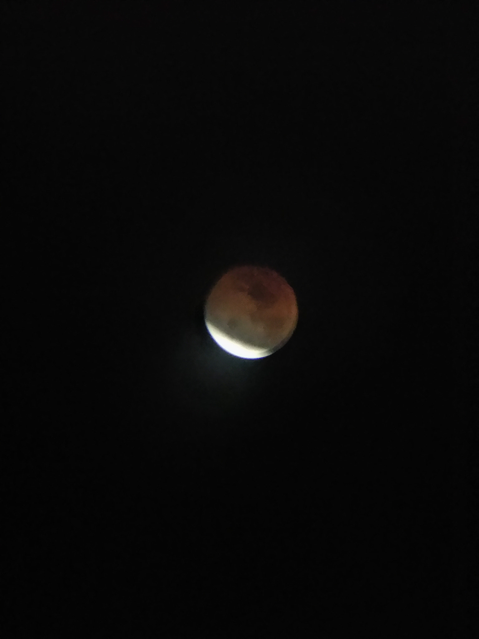 LeMobile Le X526 sample photo. Lunar eclipse photography