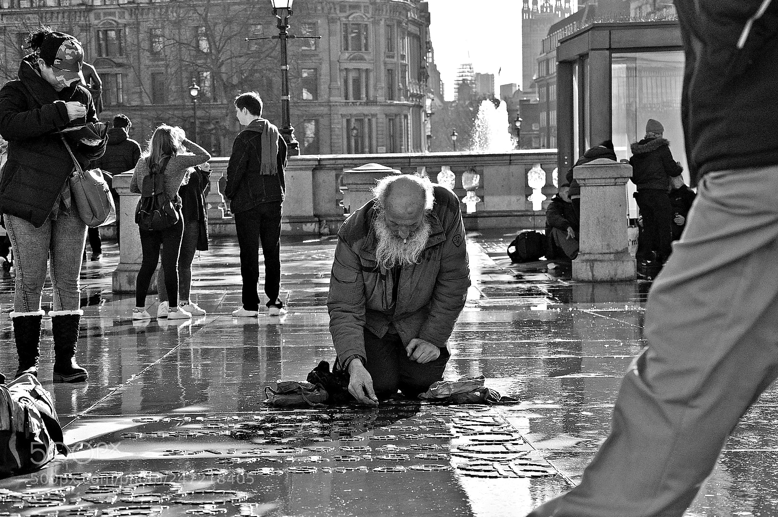 Nikon D90 sample photo. Creative homeless. photography