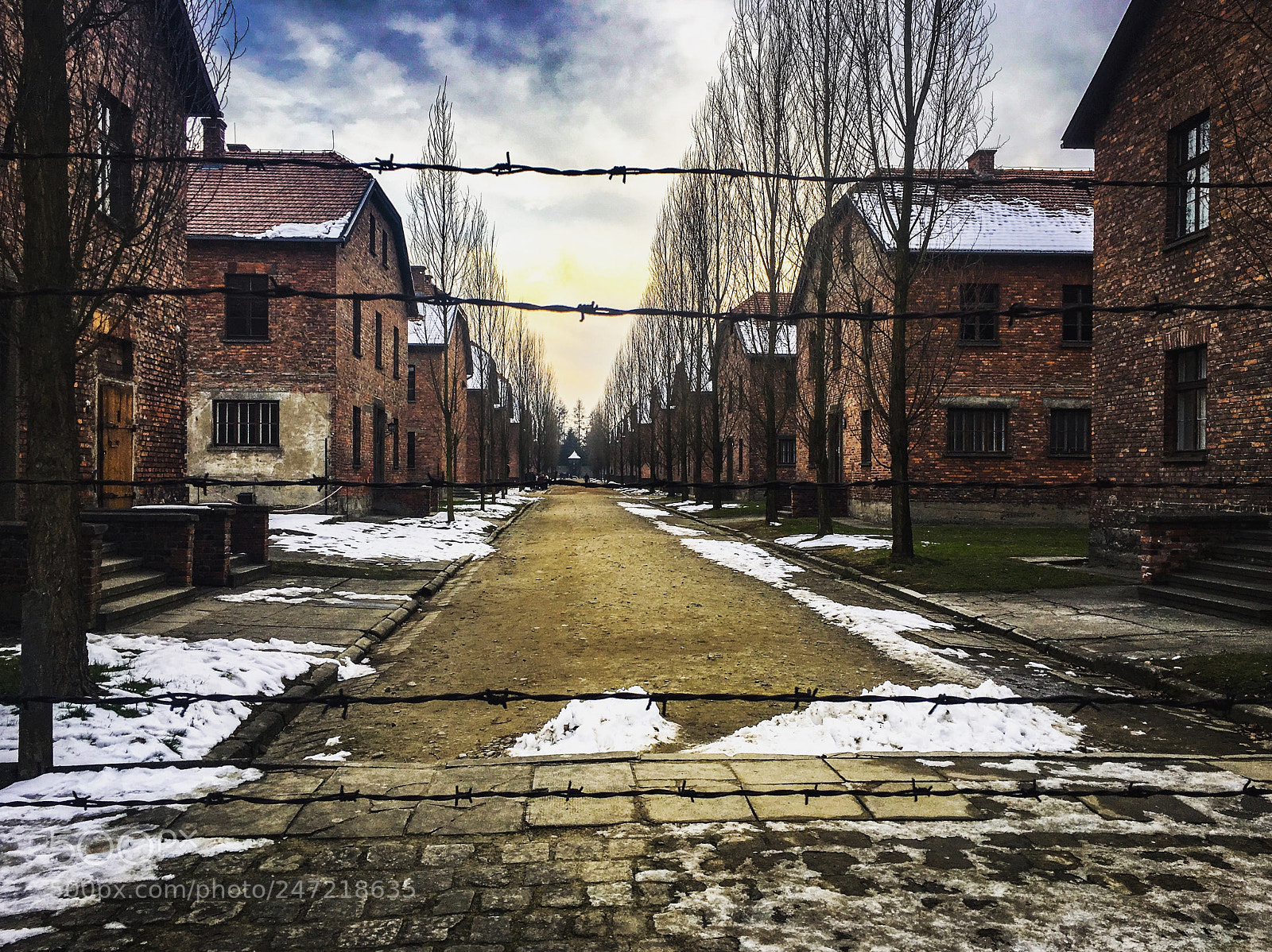Apple iPhone 6s sample photo. Concentracion camp auschwitz-birkenau photography