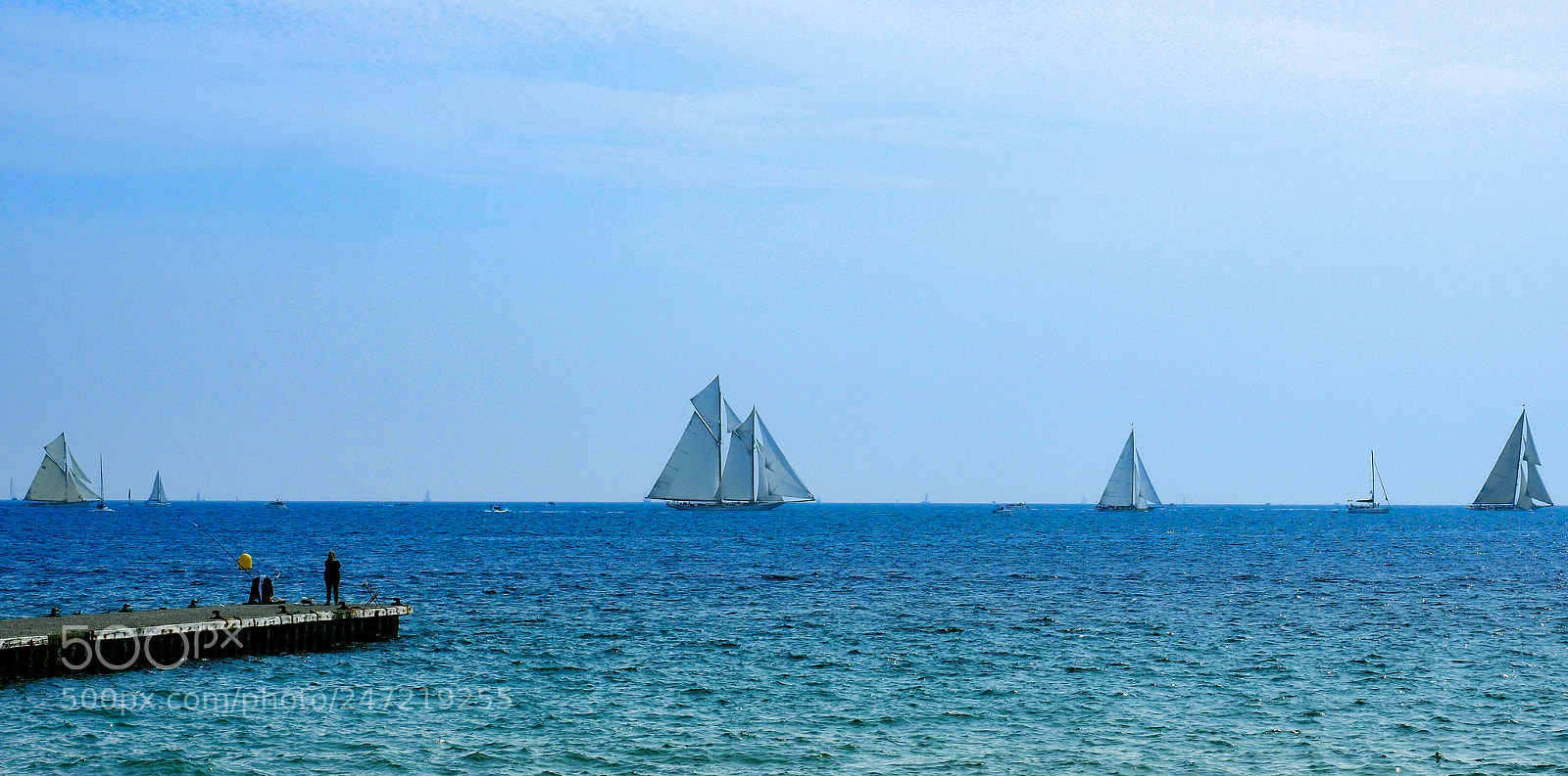 Olympus OM-D E-M1 Mark II sample photo. Yachts across the mediterranean photography