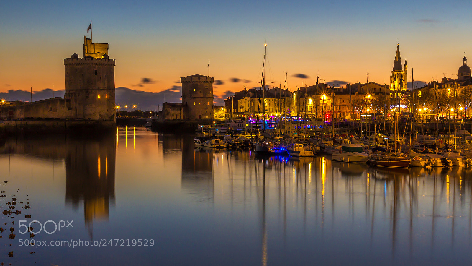 Canon EOS 600D (Rebel EOS T3i / EOS Kiss X5) sample photo. Dusk - la rochelle photography