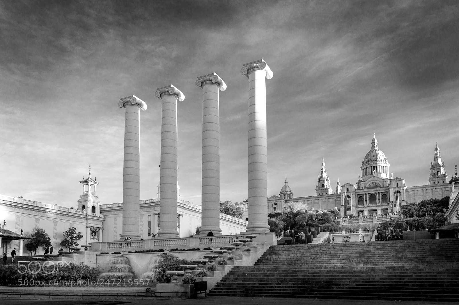 Nikon D3200 sample photo. Palau nacional photography