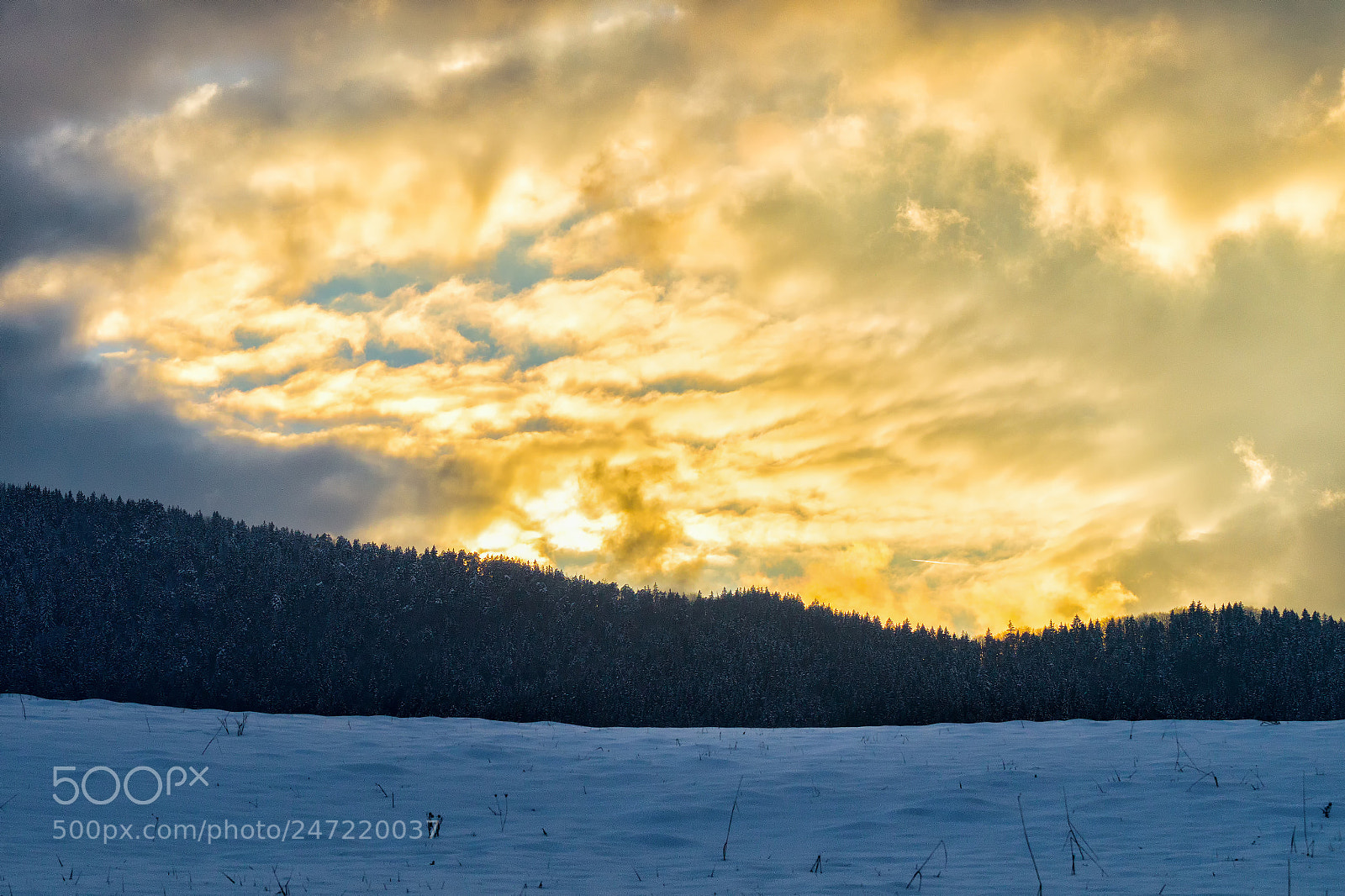 Sony SLT-A58 sample photo. Winter and sunset photography