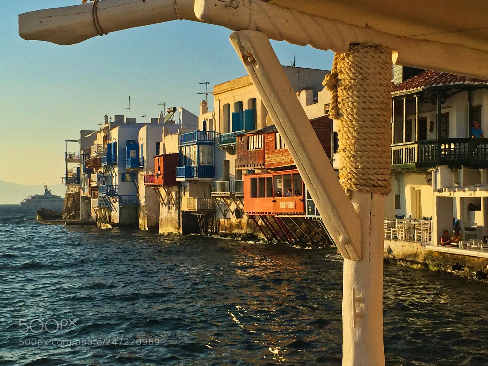 Apple iPhone 6 sample photo. Mykonos photography