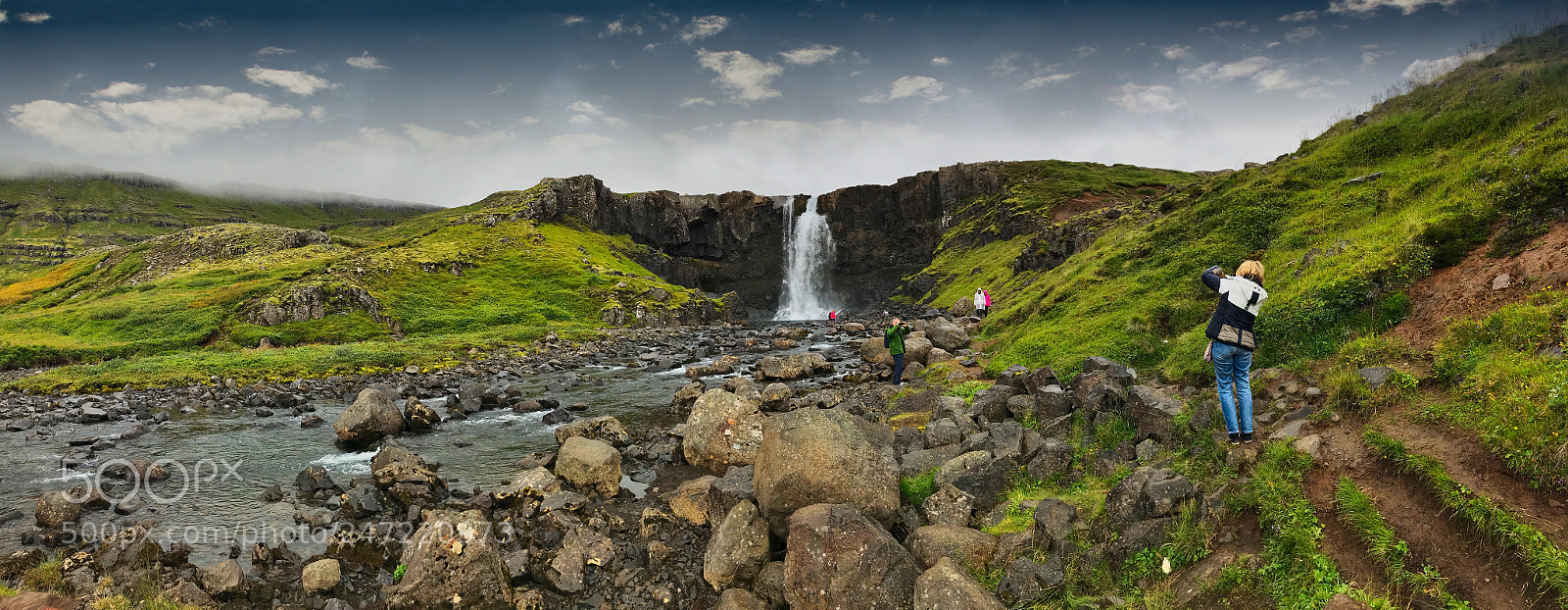 Apple iPhone 7 Plus sample photo. Waterfall in iceland photography