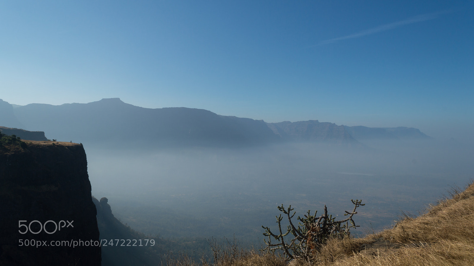 Nikon D3200 sample photo. View of valley photography