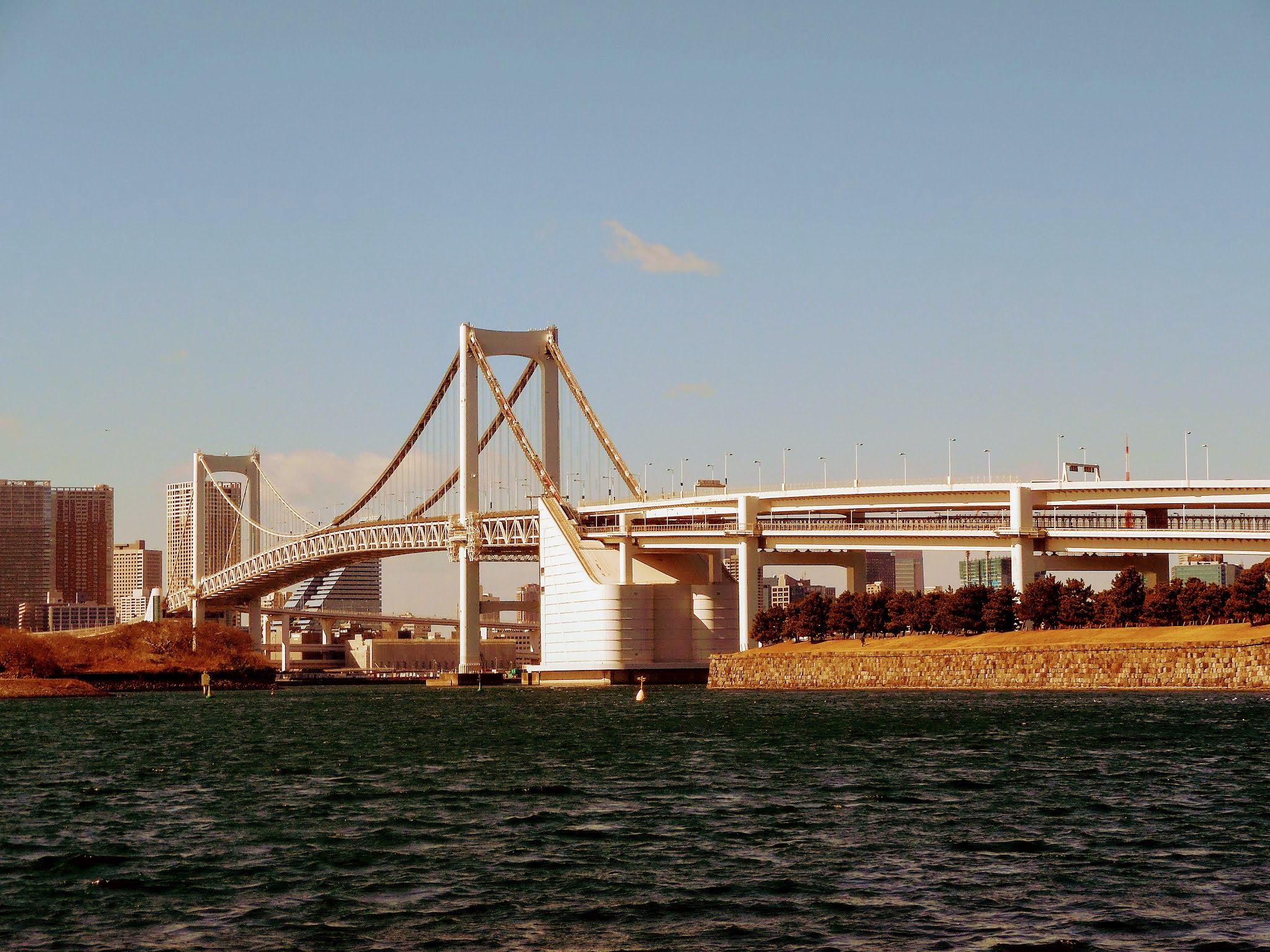 Nikon Coolpix S5300 sample photo. Rainbow bridge, minato-ku, tokyo,  japan photography