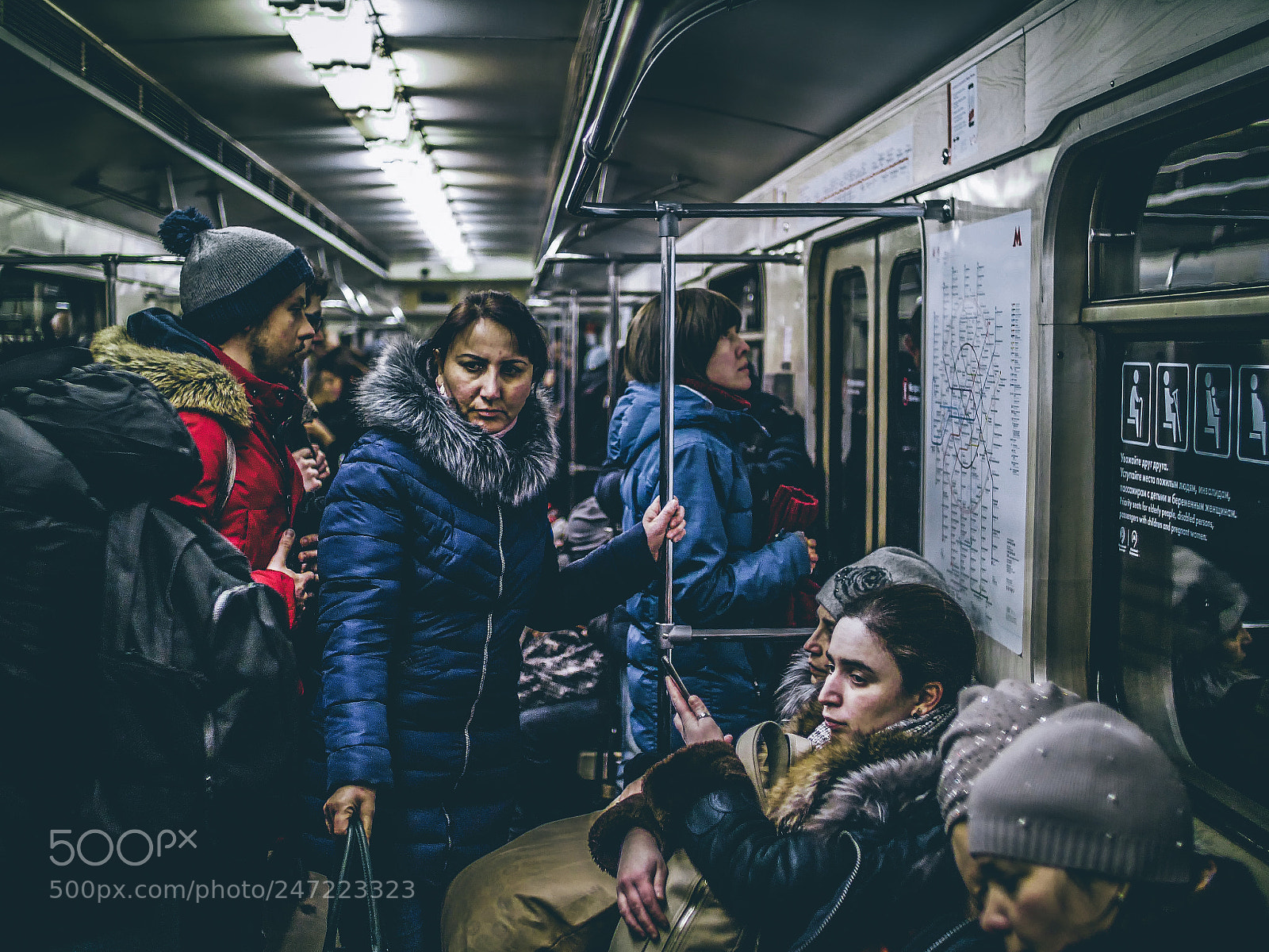 Panasonic Lumix DC-GH5 sample photo. Colors of moscow metro photography