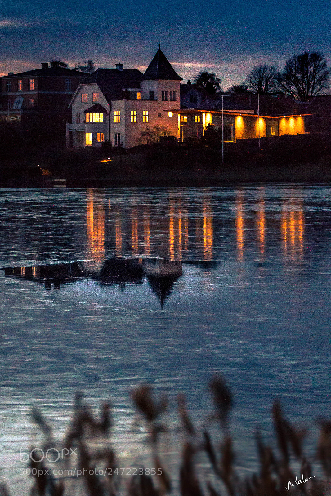 Canon EOS 7D sample photo. .across the frozen lake photography